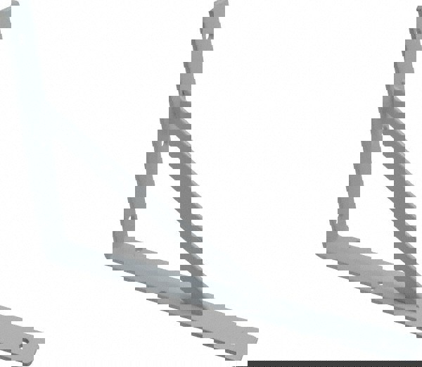 1,000 Lb Capacity, White Finish, L-Bracket